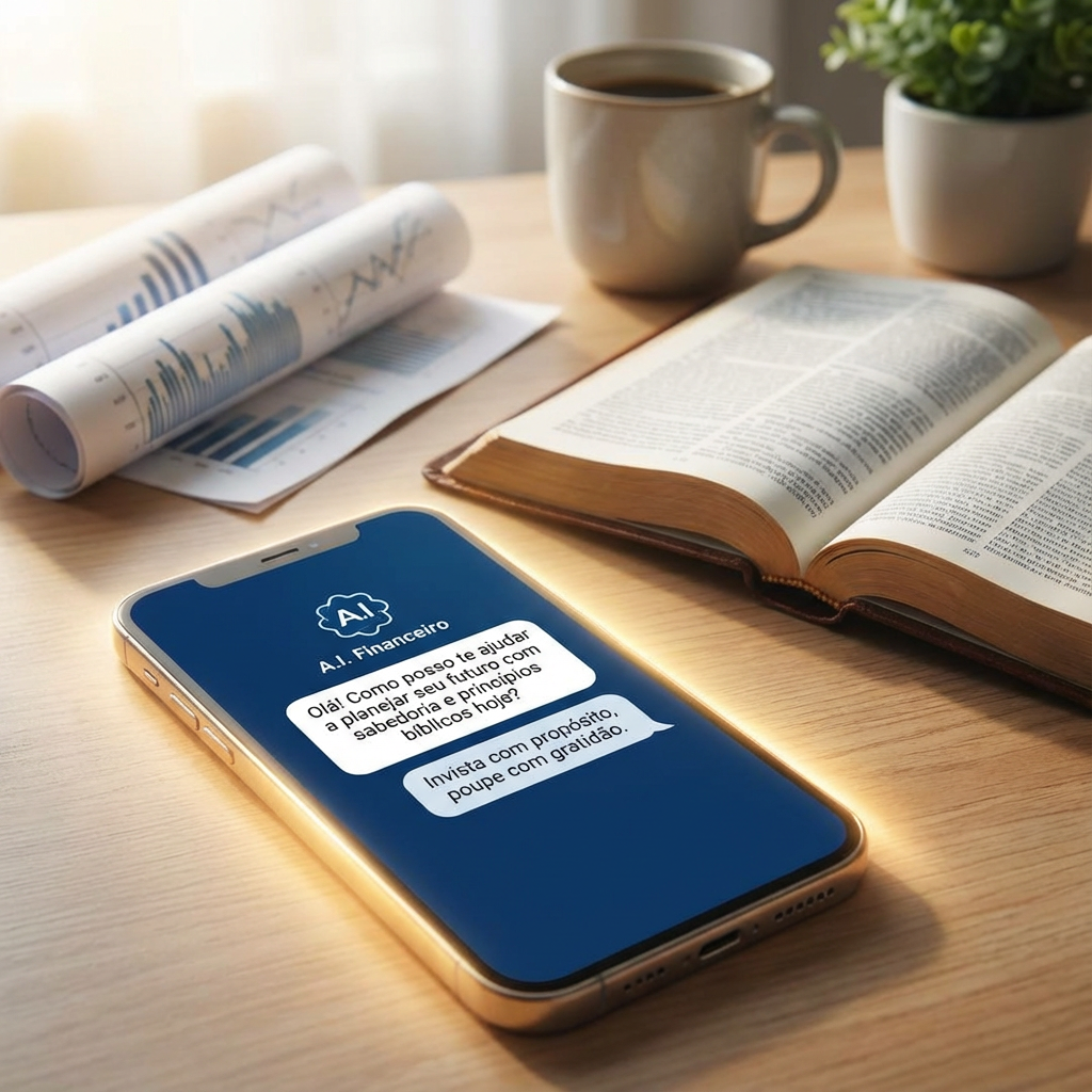 Assistente de IA financeiro cristão